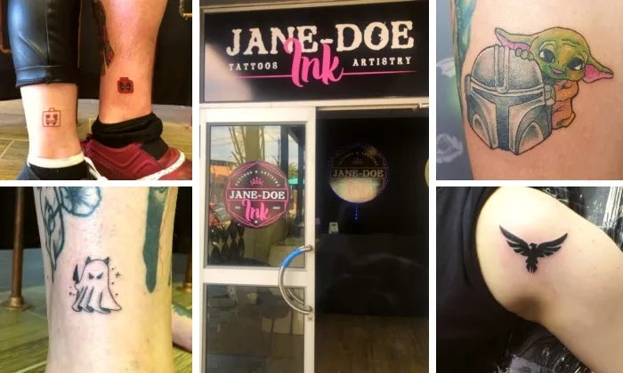 1 x Flash art session – 5 x 5 at Jane Doe Ink - Image 2