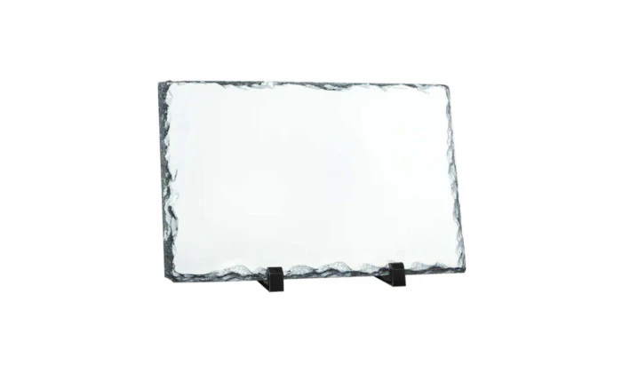 1 x Personalised Slate Stone Photo Display - Image 2