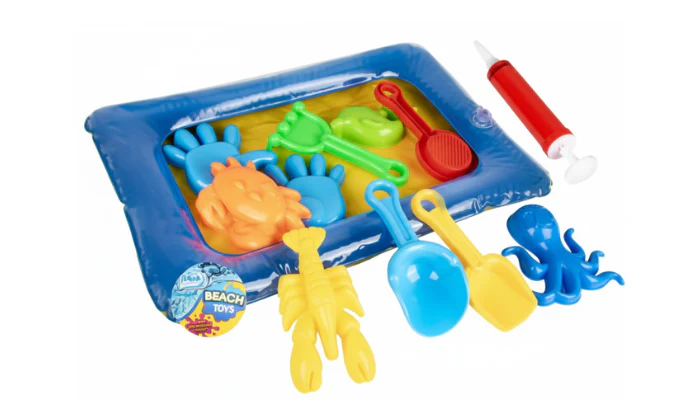11-Piece Beach Set With Inflatable Sandpit - Image 2