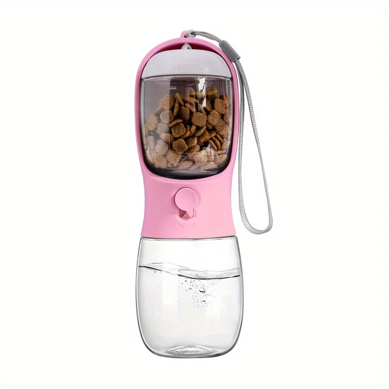 Dog/Cat Portable Water Bottle with Food Container - Image 10