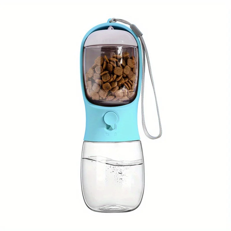 Dog/Cat Portable Water Bottle with Food Container - Image 9
