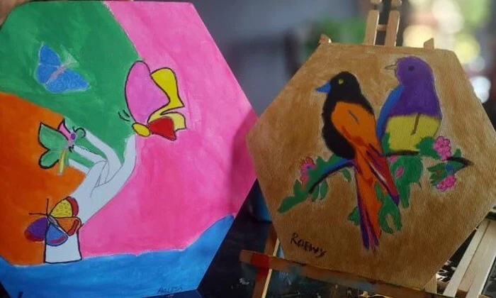2-Hour Sip and Paint Session including Wine & Snacks for 2 at Art by Kemi - Image 6