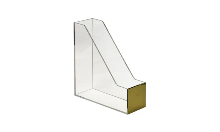 Acrylic File Holder - Gold