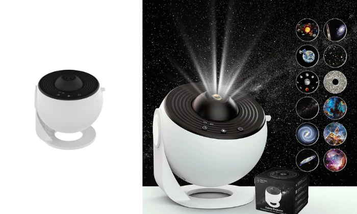 Galaxy Projection Lamp With 12 4K HD Slides