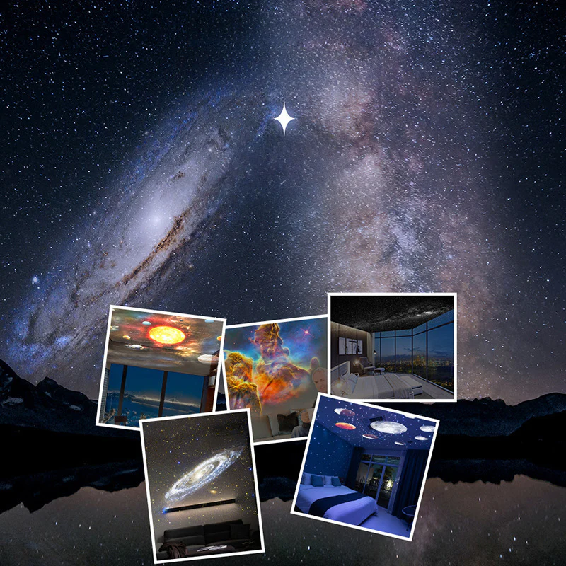 Galaxy Projection Lamp With 12 4K HD Slides - Image 10