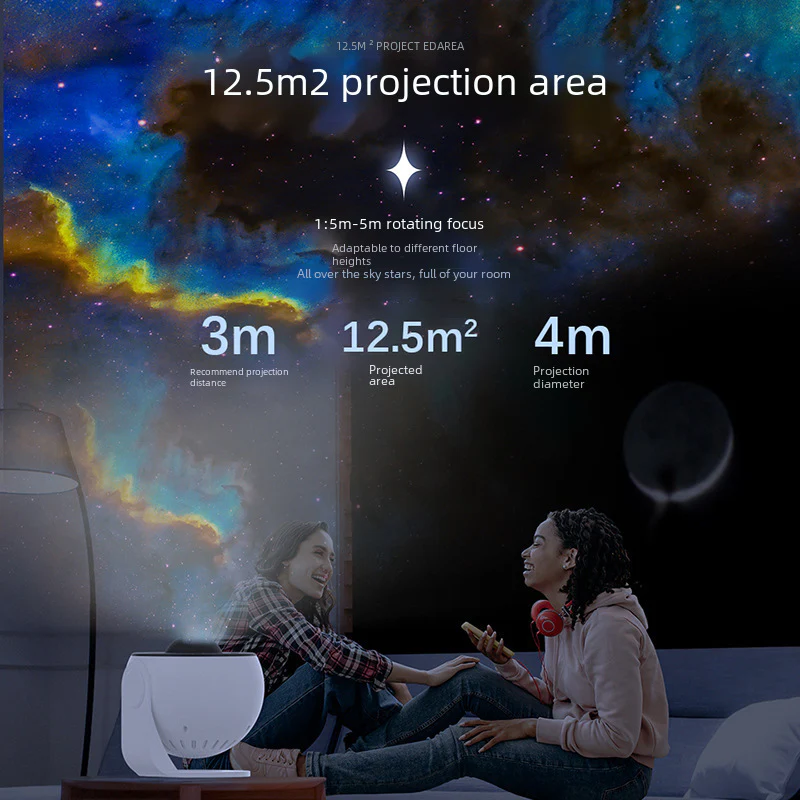 Galaxy Projection Lamp With 12 4K HD Slides - Image 11