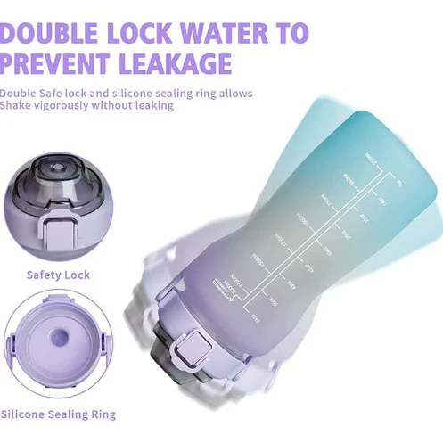 2L Large Capacity Motivational Water - Image 4