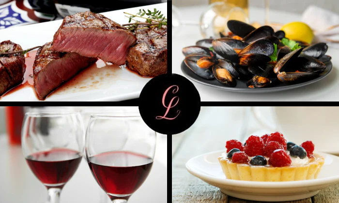 3-Course Dining Experience with a Bottle of Wine for 2 at Century Lounge