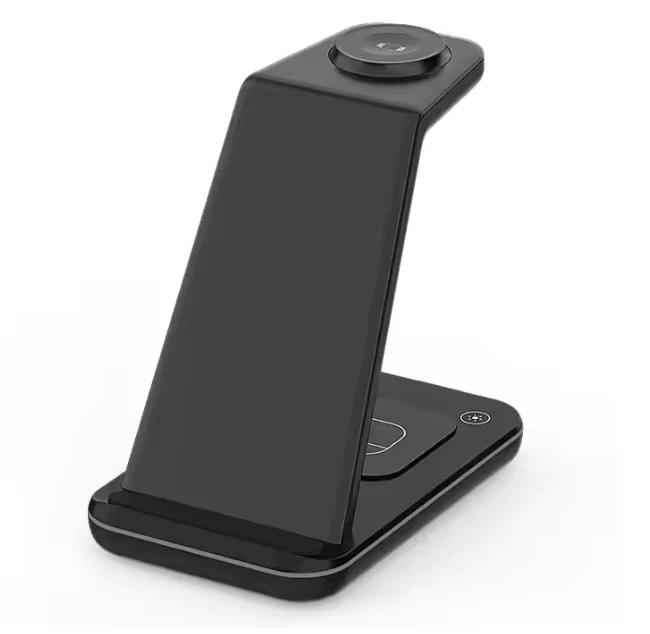 3-in-1 Wireless Charger for Apple Devices with Power Adaptor & Cable - Image 4