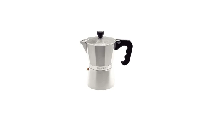 Tramontina 320-ml Aluminum Italian Espresso Pot with Nylon Handle