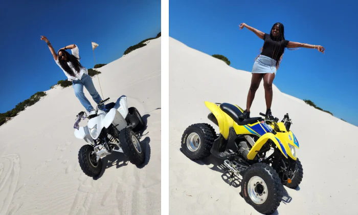 45-Minute Guided Quad Bike Adventure for 2 – Ride Free, Explore Wild with SZ Quad Bike and Tours - Image 3