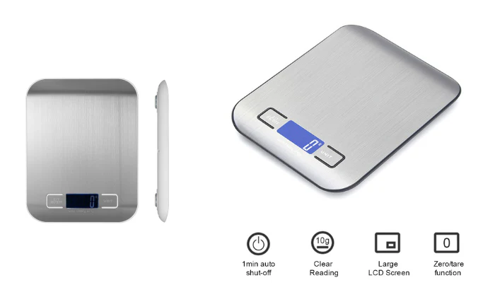 5 KG Stainless Steel Kitchen Scale - Image 5