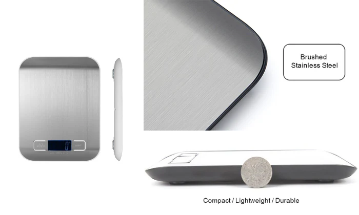 5 KG Stainless Steel Kitchen Scale - Image 6