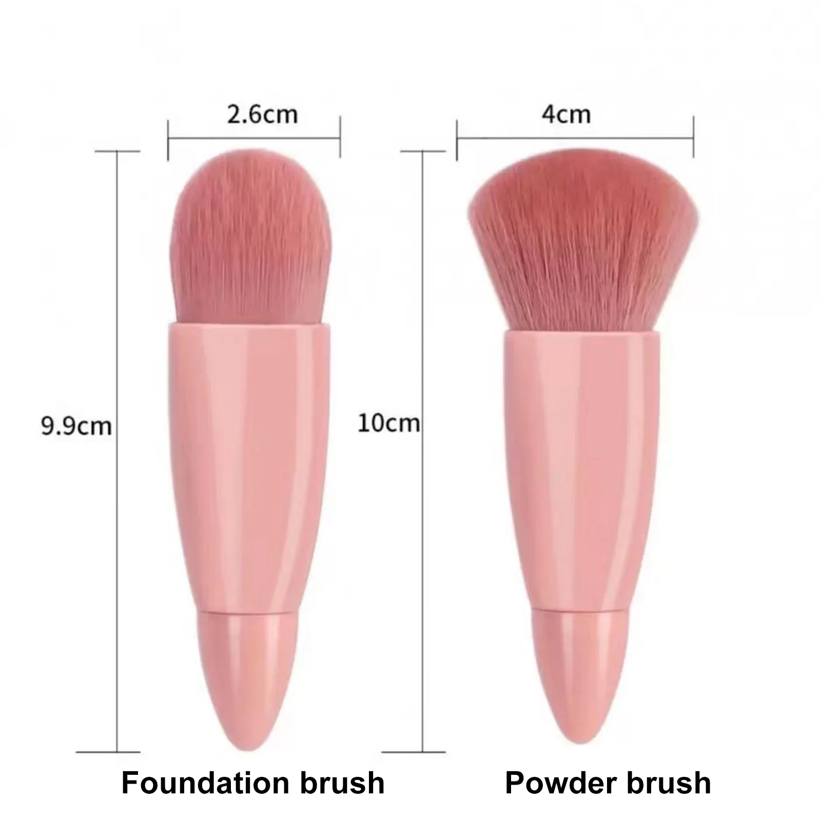 5-Piece Travel Cosmetic Brushes Kit - Image 10