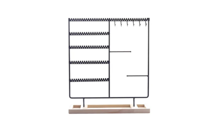 5-Tier, 90-Hole Wooden Jewellery Organiser - Image 2