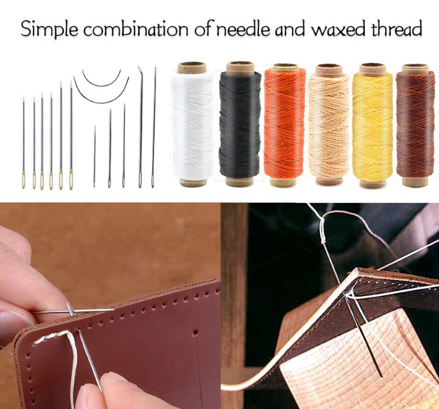 53 pce Leather Craft Tool Set for Stitching and Punching - Image 2