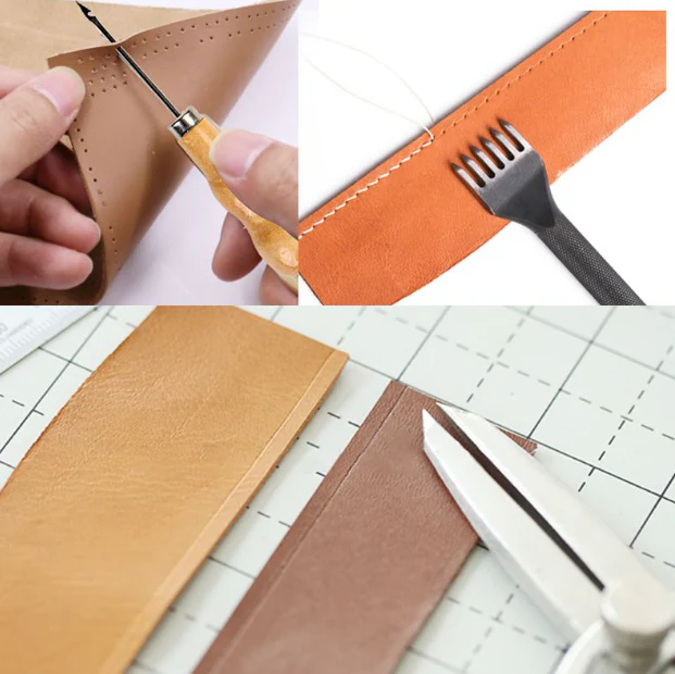 53 pce Leather Craft Tool Set for Stitching and Punching - Image 4