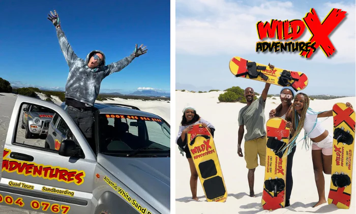 Activity Combo: Jeep 4x4 Tour and Glamboarding – WildX Adventures, Atlantis Dunes