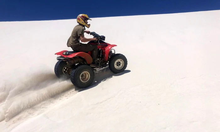 Activity Combo: Quad Bike Ride & Glamboarding – WildX Adventures, Atlantis Dunes - Image 3