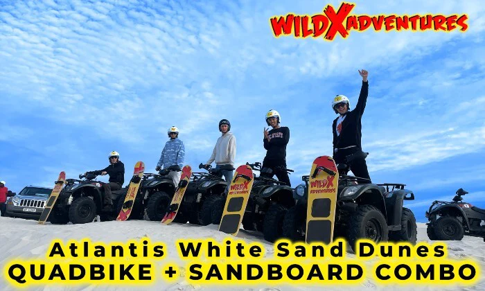 Activity Combo: Quad Biking & Classic Sandboarding for 1, 2, 4 or 6