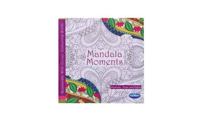 Adult Colouring Book - Mandala Moments