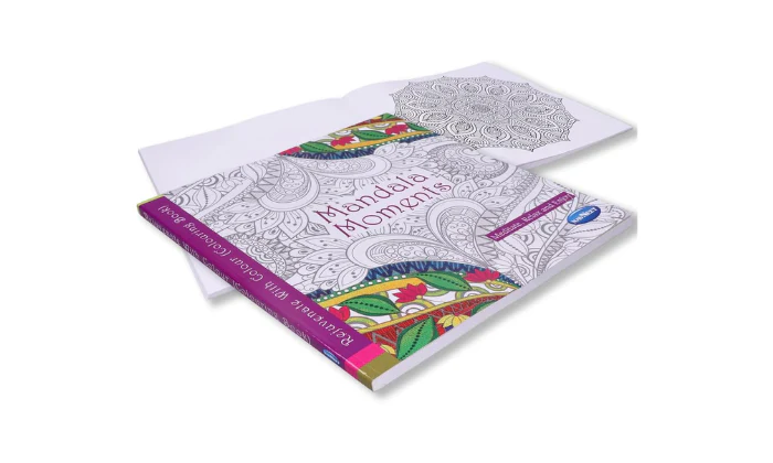 Adult Colouring Book - Mandala Moments - Image 2