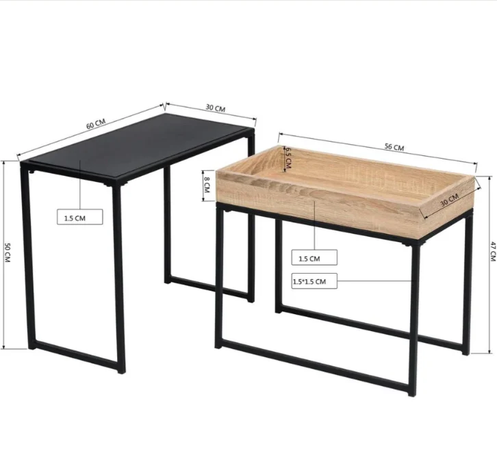 Anima Nesting Side Table - Finery - Image 10