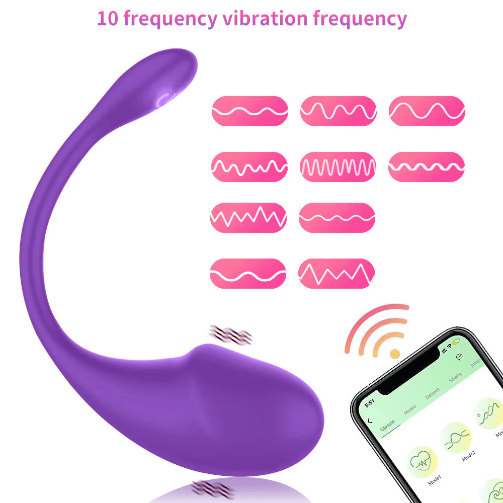 App-Controlled Wireless Vibrating Egg - Image 2