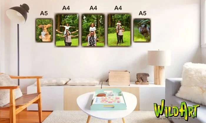 Assorted Stretched Canvas Prints – A0 to A5