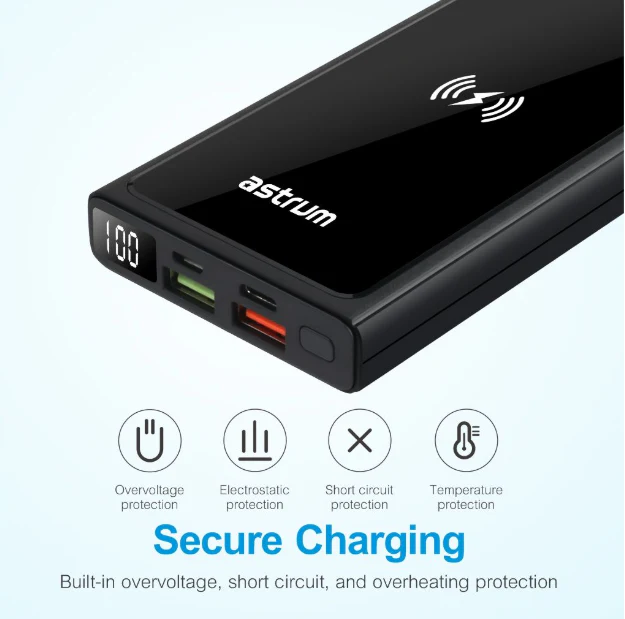 Astrum 10000mAh 22.5W PD Quick Charge Slim Power Bank - Image 6