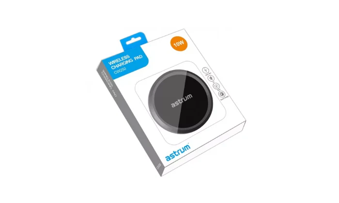 Astrum 10W Qi Slim Fast Wireless Charging Pad - CW250 - Image 2