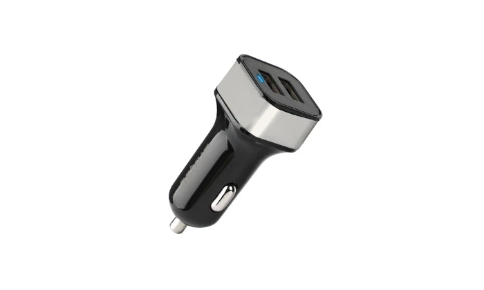 Astrum CC340 Dual USB Car Charger 24W 4.8A - Black