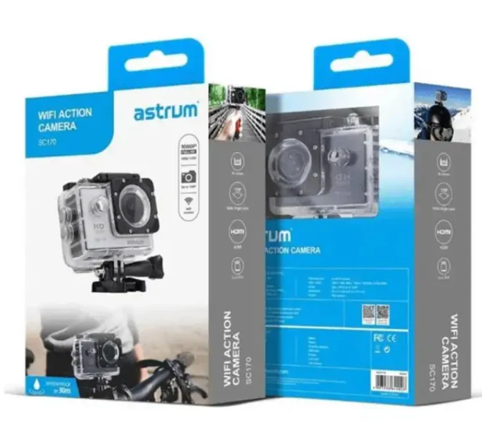 Astrum Wifi Full HD Action Camera 1080P 1.5-inch LCD - Image 3