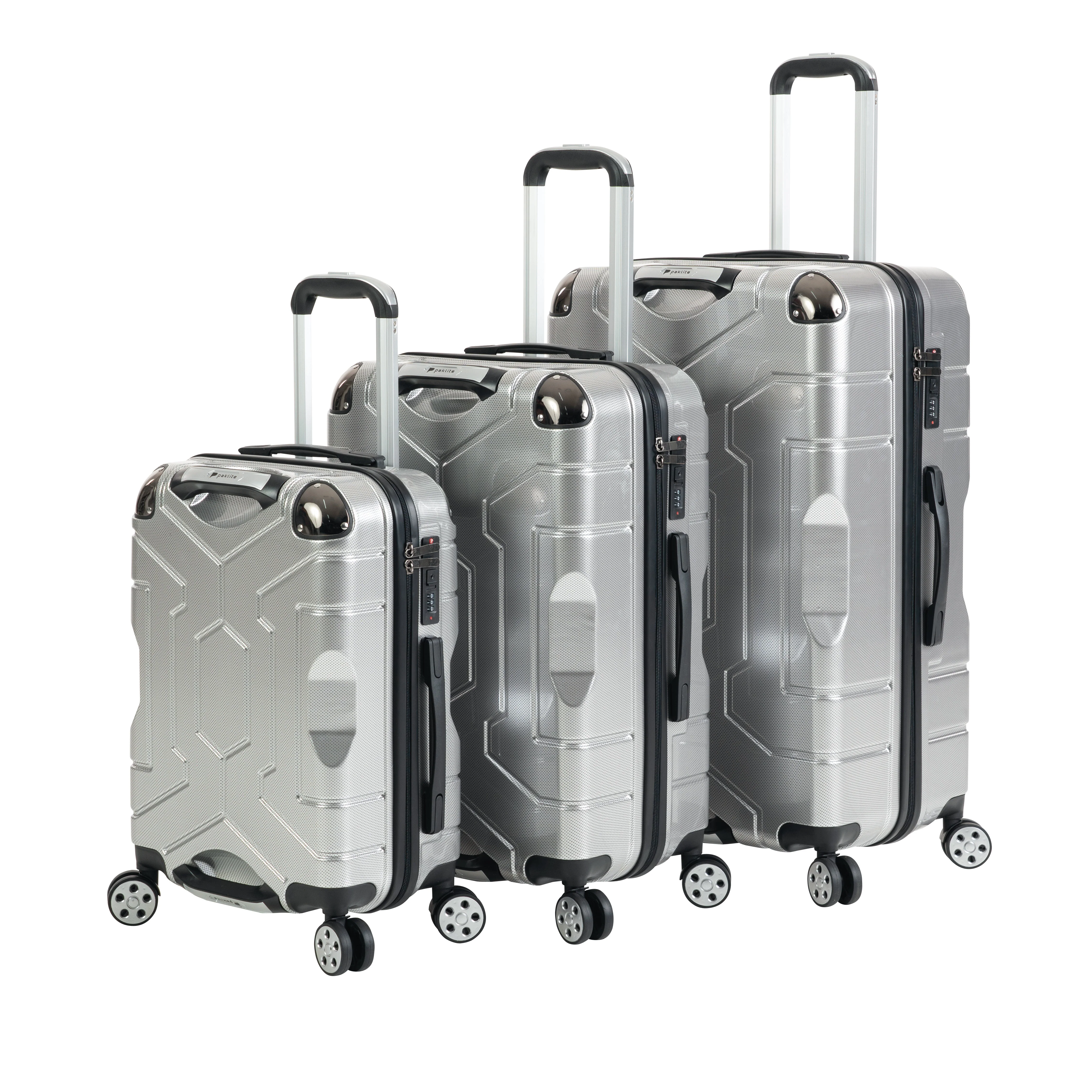 Paklite Athena Trolley Spinner Luggage - Various Sizes/Colours - Image 2