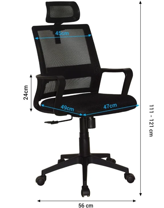 Auraline Office Chair - Fine Living - Image 4