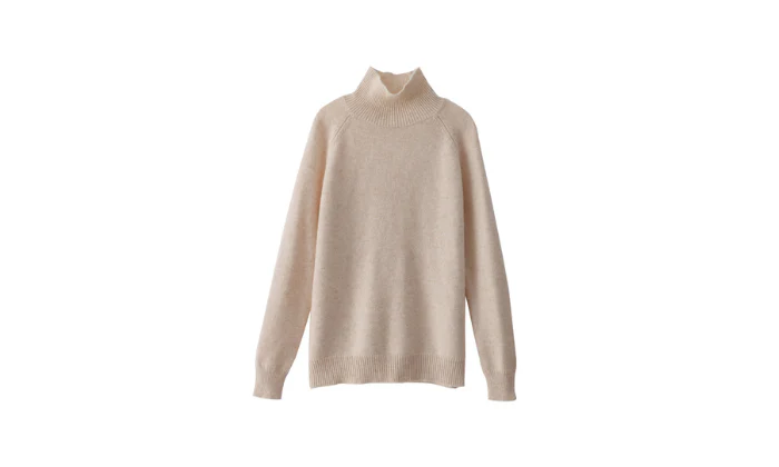 Women's Elegant High-Neck Knit Super Soft Sweater - Image 2