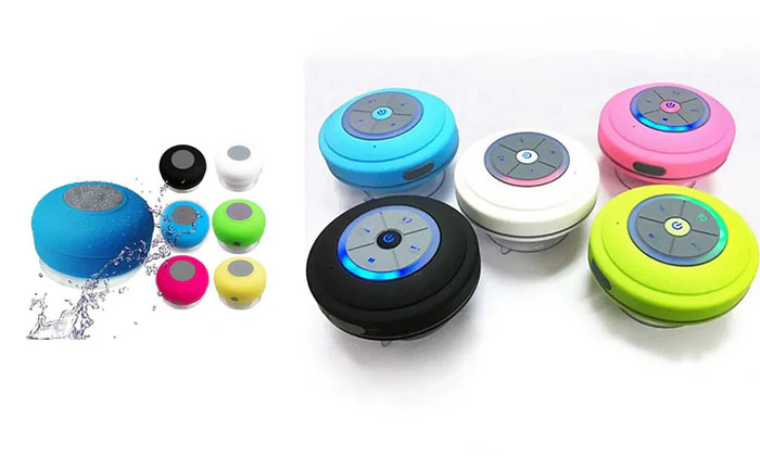 Waterproof Shower Bluetooth Speaker With Suction Cup - Image 3