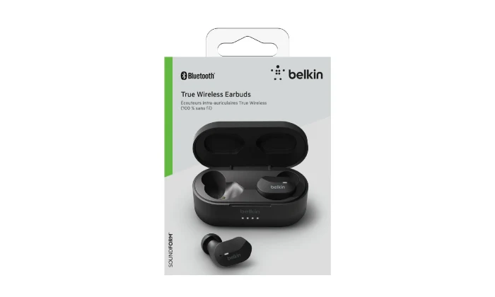 Belkin SOUNDFORM True Wireless Earbuds - Black - Image 3