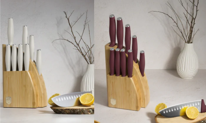 Berlinger Haus 10-Piece Knife Set with Bamboo Stand