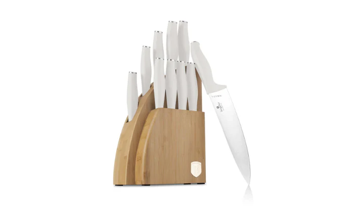 Berlinger Haus 10-Piece Knife Set with Bamboo Stand - Image 3