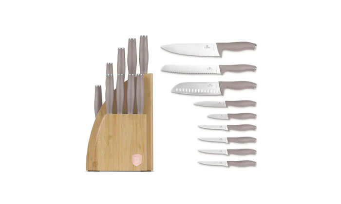 Berlinger Haus 10-Piece Knife Set with Bamboo Stand - Image 5