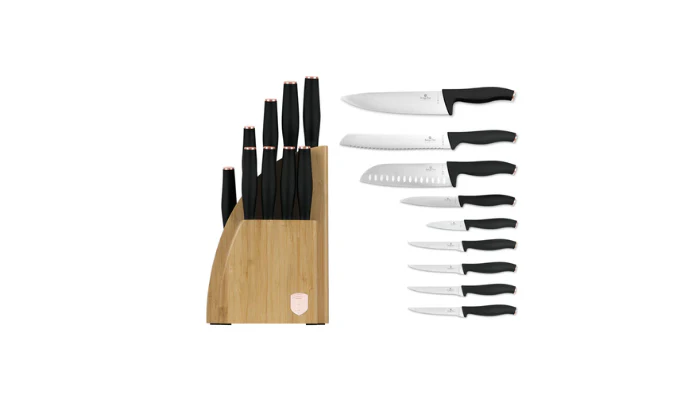 Berlinger Haus 10-Piece Knife Set with Bamboo Stand - Image 6