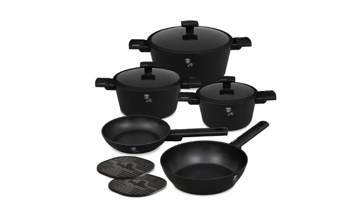 Berlinger Haus 10-Piece Non-Stick Titan Pro Coating Cookware Set