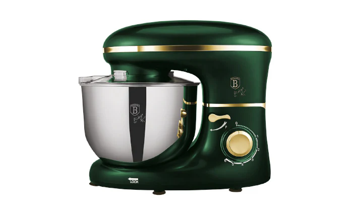 Berlinger Haus 1300W Kitchen Machine Stand Mixer - Emerald Green - Image 2
