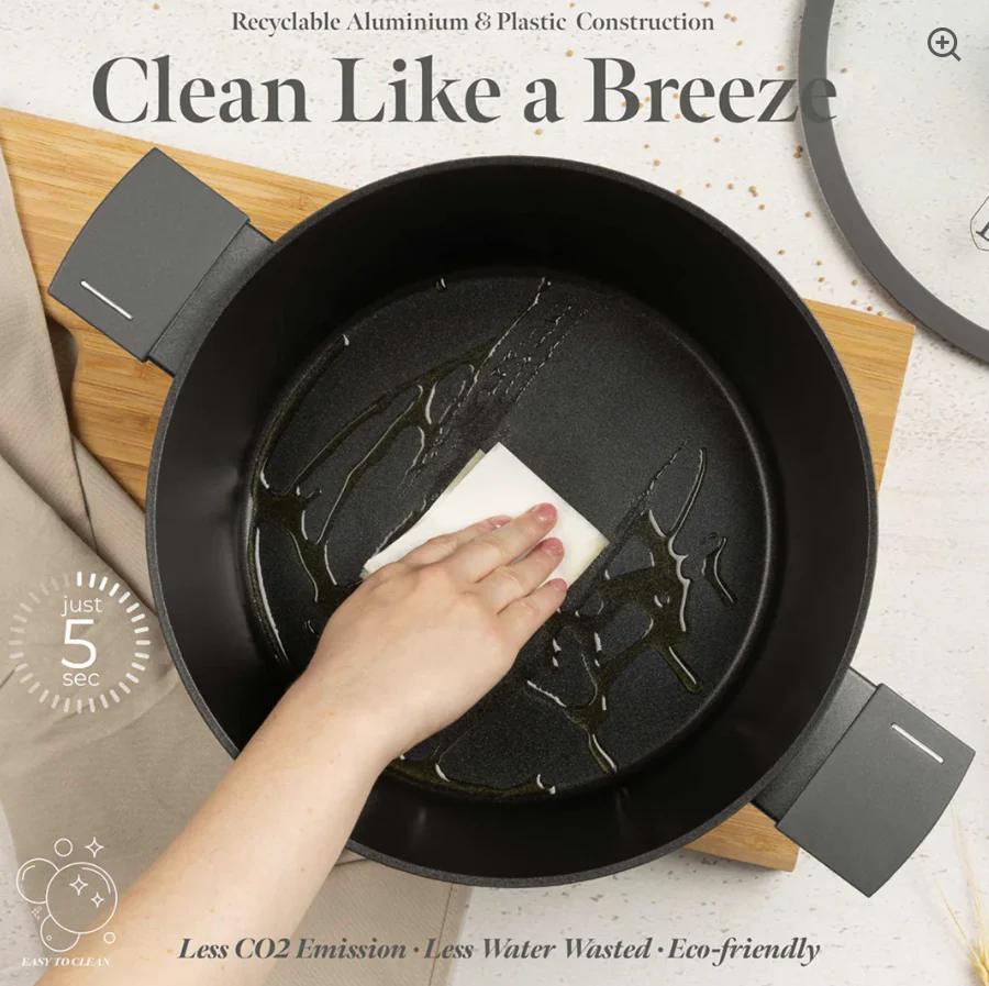 Berlinger Haus 15-piece Titan Pro Non-Stick Oven Safe Cookware Sets - Image 5