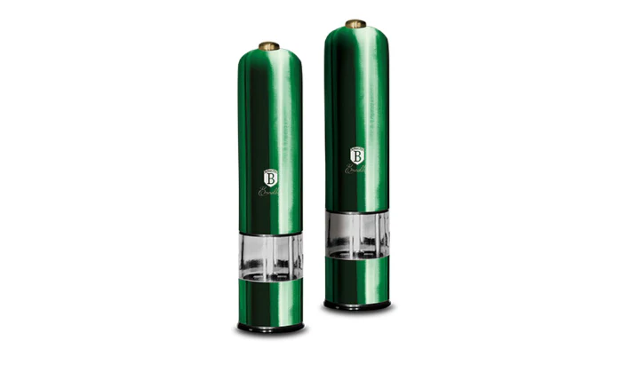 Berlinger Haus 2-Piece Ceramic Grinder Salt & Pepper Mill Set - Emerald