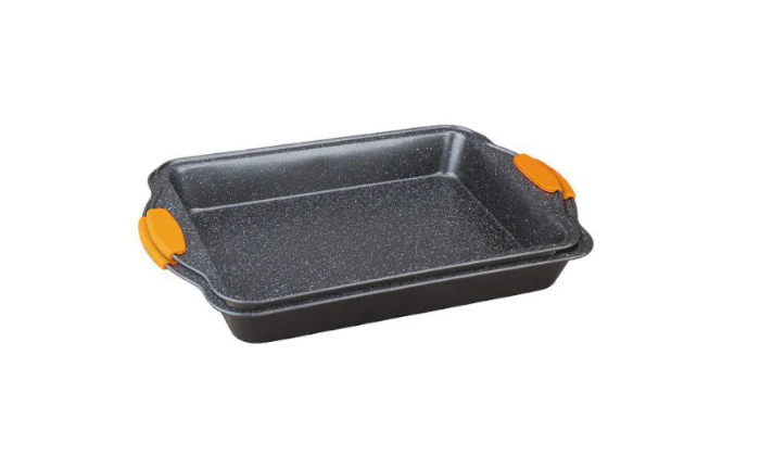 Berlinger Haus 2-Piece Marble Coating Oblong Roaster Set - Granit Diamond
