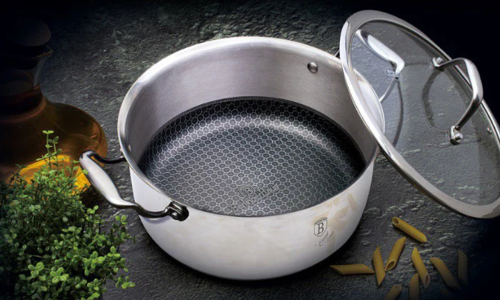 Berlinger Haus 20cm Stainless Steel Eterna Coating Casserole with Lid - Image 2