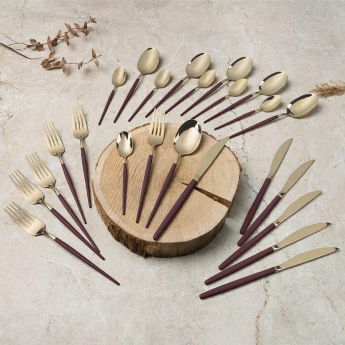 Berlinger Haus 24-Piece Stainless Steel Cutlery Set - Image 14