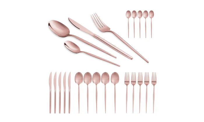 Berlinger Haus 24-Piece Stainless Steel Cutlery Set - Image 3